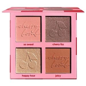 Ciaté London Light Medium Cherry Bomb Blush And Highlighter Palette